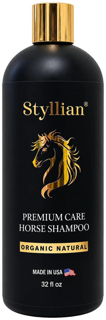 Styllian Premium Care horse shampoo, The Standard 32 oz bottle